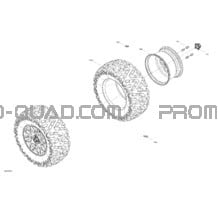 Entraînement - Roues Arrières - DS pour Can-am Toutes les cylindrées 2021 Maverick Turbo R - DS - CE