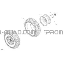 Entraînement - Roues Avants - DS pour Can-am Toutes les cylindrées 2021 Maverick Turbo R - DS - CE