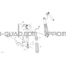 Suspension - Amortisseurs Arrières pour Can-am Toutes les cylindrées 2021 Maverick Turbo RR - XRS - CE