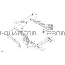 Suspension - Arrière pour Can-am Toutes les cylindrées 2021 Maverick Turbo RR - XRC - CE