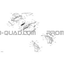 Carrosserie - Section Avant pour Can-am Toutes les cylindrées 2021 Maverick Turbo RR - XRC - CE