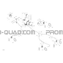 Mécanique - Freins pour Can-am Toutes les cylindrées 2021 Maverick MAX Turbo RR - XRS - CE