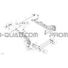 Suspension - Arrière - Avec Smart-ShoX pour Can-am Toutes les cylindrées 2021 Maverick MAX Turbo RR - XRS - CE
