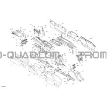 Carrosserie - Habitacle - Console Centrale pour Can-am Toutes les cylindrées 2021 Maverick MAX Turbo RR - XRS - CE