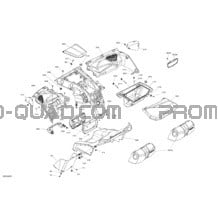 Carrosserie - Habitacle - Tableau de Bord pour Can-am Toutes les cylindrées 2021 Maverick MAX Turbo RR - XRS - CE