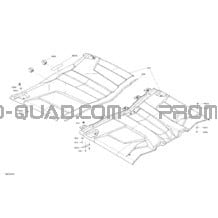 Carrosserie - Section Toît pour Can-am Toutes les cylindrées 2021 Maverick MAX Turbo RR - XRS - CE