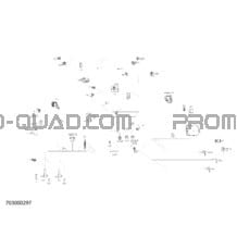 Électrique - Câblage Principal - 710007061 pour Can-am Toutes les cylindrées 2021 Maverick MAX Turbo RR - XRS - CE