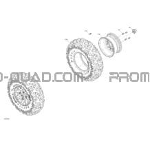 Entraînement - Roues Avant pour Can-am Toutes les cylindrées 2021 Maverick Sport 1000R - DPS - CE
