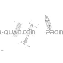 Suspension - Amortisseurs Arrières - DPS pour Can-am Toutes les cylindrées 2021 Maverick Sport 1000R - DPS - CE