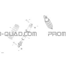 Suspension - Amortisseurs Avant - DPS pour Can-am Toutes les cylindrées 2021 Maverick Sport 1000R - DPS - CE