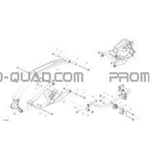 Suspension - Arrière - Construit Après 18 Janvier 2021 pour Can-am Toutes les cylindrées 2021 Maverick Sport 1000R - DPS - CE