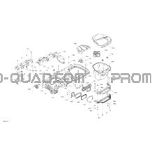 Carrosserie - Habitacle - Tableau de Bord pour Can-am Toutes les cylindrées 2021 Maverick Sport 1000R - DPS - CE