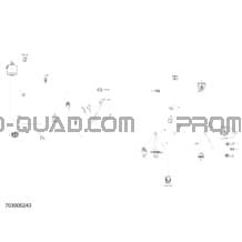 Électrique - Câblage Principal - 710006794 pour Can-am Toutes les cylindrées 2021 Maverick Sport 1000R - DPS - CE