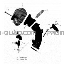 Rotax - Collecteur Admission Air Et Carter De Papillon pour Can-am Toutes les cylindrées 2021 Traxter T HD5 - BASE - T Regulation