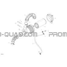 Moteur - Admission Air pour Can-am Toutes les cylindrées 2021 Traxter T HD5 - BASE - T Regulation