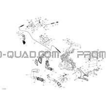 Moteur - Système pour Can-am Toutes les cylindrées 2021 Traxter T HD5 - BASE - T Regulation