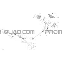 Mécanique - Direction pour Can-am Toutes les cylindrées 2021 Traxter T HD5 - BASE - T Regulation