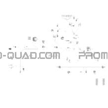 Électrique - Câblage Principal - 710006753 pour Can-am Toutes les cylindrées 2021 Traxter T HD5 - BASE - T Regulation