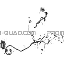 Rotax - Câblage Moteur Et Module Électronique Defender pour Can-am Toutes les cylindrées 2021 Traxter T HD8 - BASE_XU - T Regulation