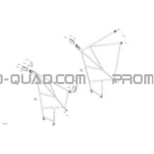 Habitacle - Filet de Protection pour Can-am Toutes les cylindrées 2021 Traxter T HD8 - BASE_XU - T Regulation