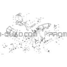 Électrique - Système Avant  - BASE-XU pour Can-am Toutes les cylindrées 2021 Traxter T HD8 - BASE_XU - T Regulation