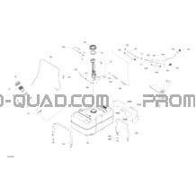 Moteur - Alimentation - NO EVAP System pour Can-am Toutes les cylindrées 2021 Traxter T HD10 - XU - T Regulation