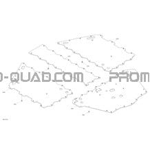 Carrosserie - Plaque de Protection pour Can-am Toutes les cylindrées 2021 Traxter T HD10 - XU - T Regulation