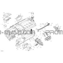 Habitacle - Tableau de Bord pour Can-am Toutes les cylindrées 2021 Traxter T HD10 - XU - T Regulation