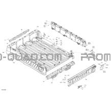 Carrosserie - Boîte de Chargement - Section Supérieure pour Can-am Toutes les cylindrées 2021 Traxter PRO T HD10 - DPS - T Regulation