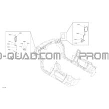Carrosserie - Système - Miroirs pour Can-am Toutes les cylindrées 2021 Traxter PRO T HD10 - DPS - T Regulation