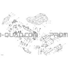 Engine - Exhaust pour Can-am Toutes les cylindrées 2021 Maverick Sport 1000R - DPS - T Regulation