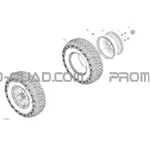 Entraînement - Roues Arrières pour Can-am Toutes les cylindrées 2021 Maverick Sport 1000R - DPS - T Regulation