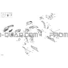 Carrosserie - Section Avant pour Can-am Toutes les cylindrées 2021 Maverick Sport 1000R - DPS - T Regulation