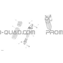 Suspension - Amortisseurs Arrières - DPS pour Can-am Toutes les cylindrées 2021 Maverick Sport MAX 1000R - DPS - T Regulation