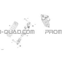 Suspension - Amortisseurs Avant - DPS pour Can-am Toutes les cylindrées 2021 Maverick Sport MAX 1000R - DPS - T Regulation