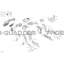 Carrosserie - Section Avant pour Can-am Toutes les cylindrées 2021 Maverick Sport MAX 1000R - DPS - T Regulation