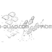 Carrosserie - Siège Arrière pour Can-am Toutes les cylindrées 2021 Maverick Sport MAX 1000R - DPS - T Regulation