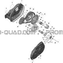 Rotax - Transmission Maverick pour Can-am Toutes les cylindrées 2021 Maverick Trail 800 - BASE_DPS - T Regulation