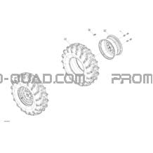 Entraînement - Roues Arrières - BASE pour Can-am Toutes les cylindrées 2021 Maverick Trail 800 - BASE_DPS - T Regulation