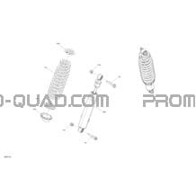 Suspension - Amortisseurs Arrières - DPS pour Can-am Toutes les cylindrées 2021 Maverick Trail 1000 - DPS - T Regulation