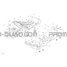 Carrosserie - Habitacle - Plancher pour Can-am Toutes les cylindrées 2021 Maverick Trail 1000 - DPS - T Regulation