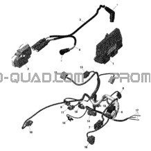 Rotax - Câblage Moteur Et Module Électronique - 322 pour Can-am Toutes les cylindrées 2021 Outlander 1000R EFI - XT