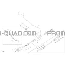Entraînement - Section Arrière - Pièces Communes pour Can-am Toutes les cylindrées 2021 Outlander 1000R EFI - XT