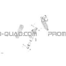 Suspension - Amortisseurs Avants - LTD pour Can-am Toutes les cylindrées 2021 Outlander MAX 1000R EFI - XTP_LTD