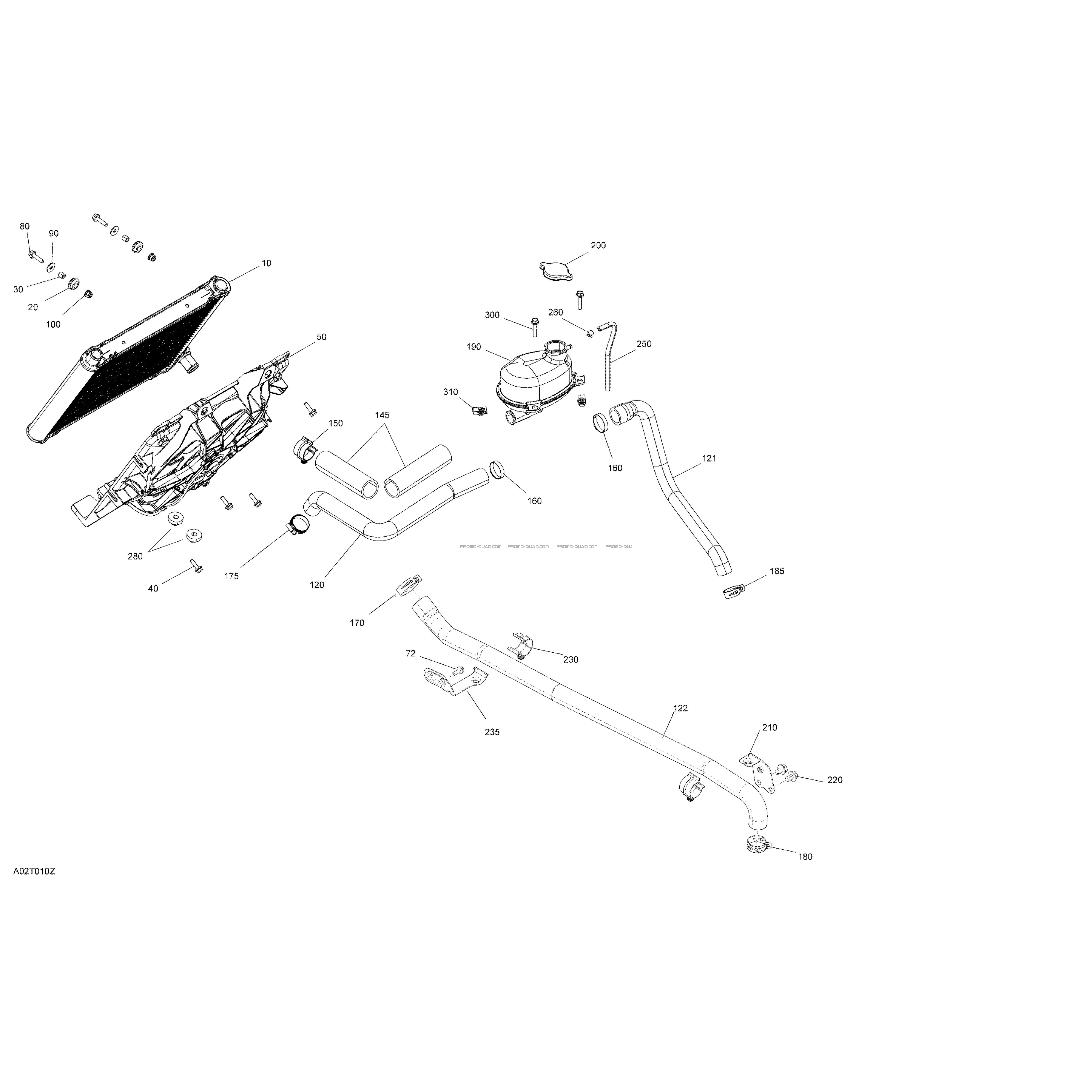 Moteur - Refroidissement  Can-am  2021 Toutes les cylindrées  pièces OEMMoteur - Refroidissement  Can-am  2021 Toutes les cylindrées  pièces OEM
