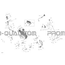Moteur - Système pour Can-am Toutes les cylindrées 2021 Outlander 450 EFI - STD_XU - CE