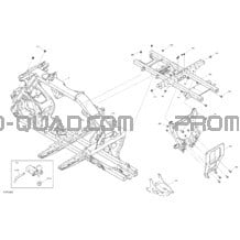 Châssis - Système pour Can-am Toutes les cylindrées 2021 Outlander 450 EFI - STD_XU - CE