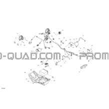 Électrique - Système pour Can-am Toutes les cylindrées 2021 Outlander 570 EFI - XU - CE