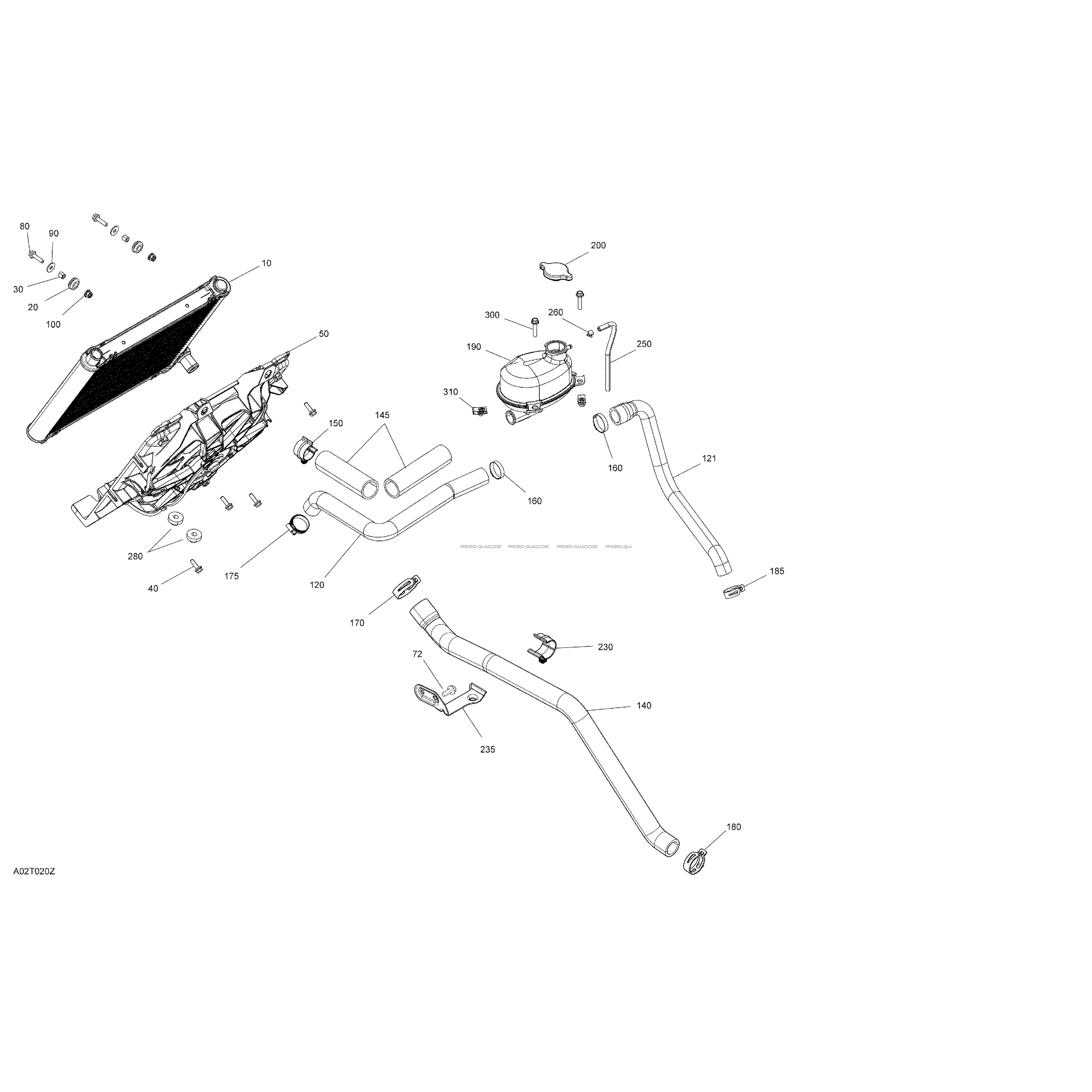 Moteur - Refroidissement - DPS  Can-am  2021 Toutes les cylindrées  Original parts OEMMoteur - Refroidissement - DPS  Can-am  2021 Toutes les cylindrées  Original parts OEM