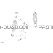Suspension - Amortisseurs - Section Arrière - DPS pour Can-am Toutes les cylindrées 2021 Outlander MAX 570 EFI - DPS - CE